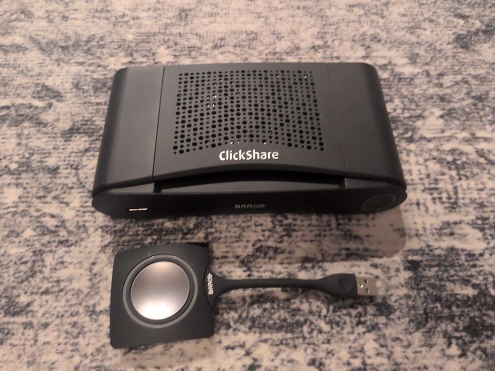 Barco ClickShare CS-100 Wireless Presentation System R9861510 and Clicker