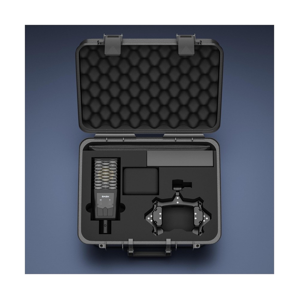 BASN BMS2 Cardioid Condenser Microphone, Large Diaphragm XLR Studio Recording...
