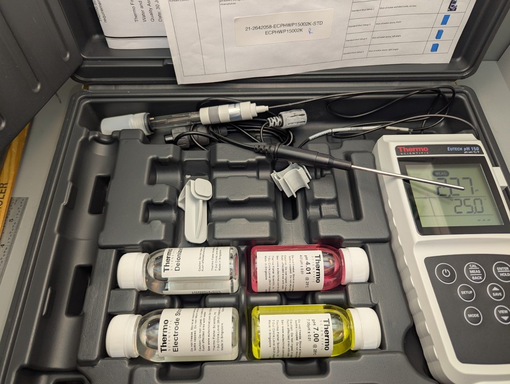 Thermo Scientific | Eutech PH 150 Meter Kit with Probes # ECPHWP15002K