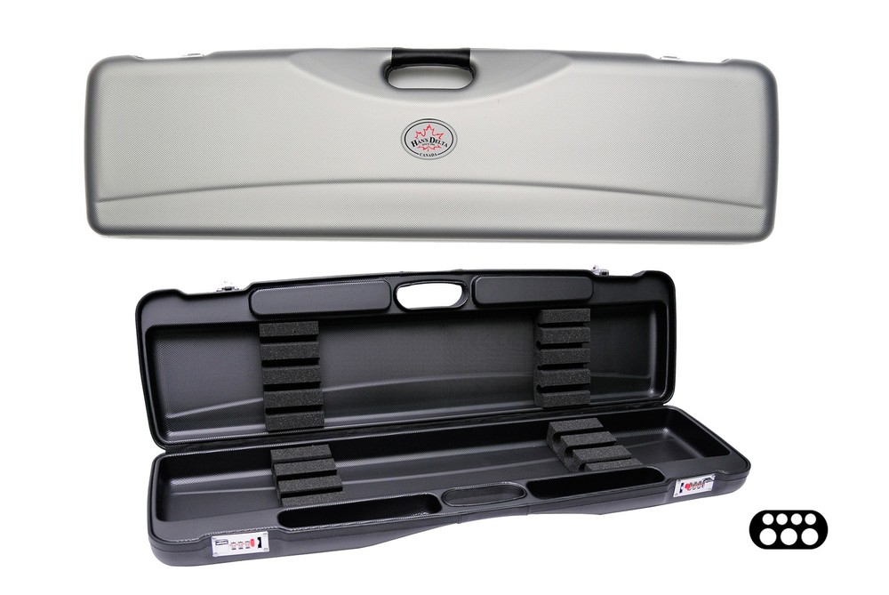 Delta 3x4 SILVER COLUMBIA Case - Hardshell LONGONI NO - Locking Pool Cue Case