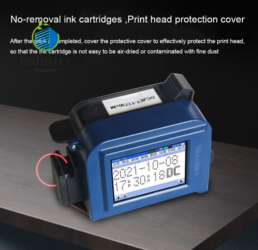 Smart Inkjet Printer Mini QR code Date Packaging Bag Bottle Cap Inkjet Printer
