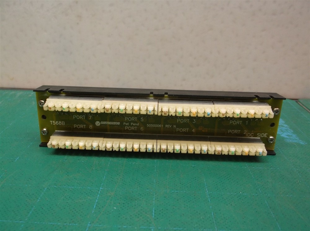 USSP Ortronics OR-60950031 8 port patch panel insert dg2