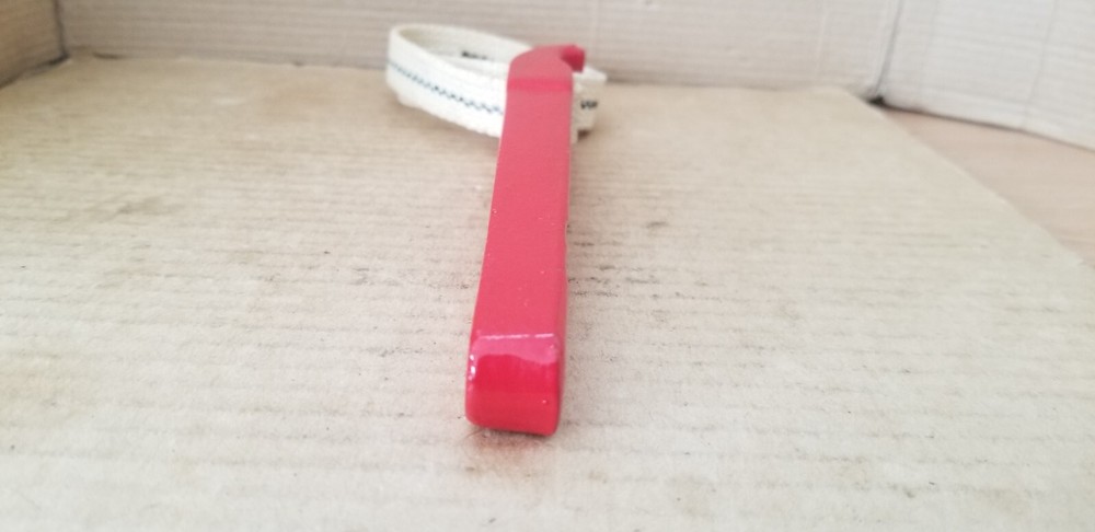 Vintage 7" Red Strap Wrench , VGC