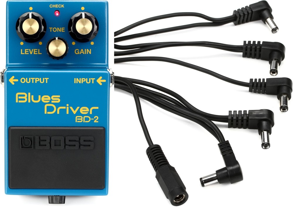 Boss BD-2 Blues Driver Pedal + Truetone MC5 Value Bundle