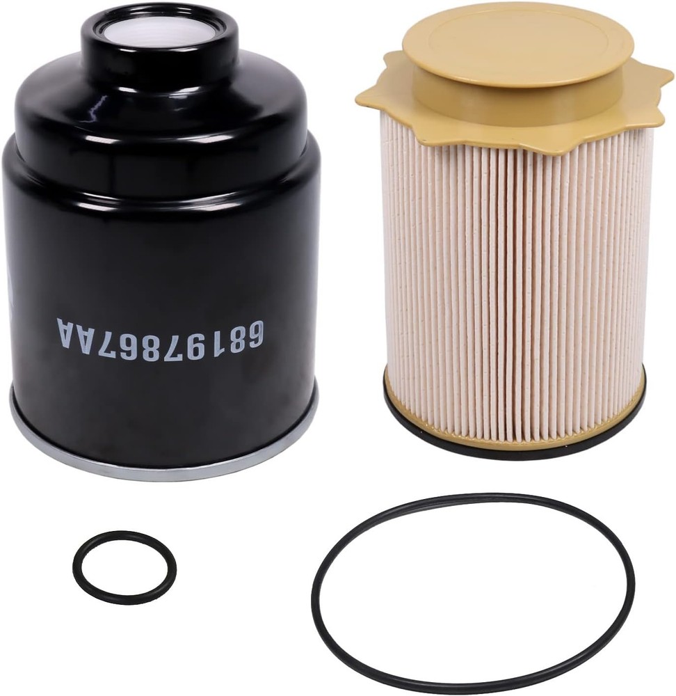 Fuel Filter Water Separator Set replacement for 68197867AA+68157291AA
