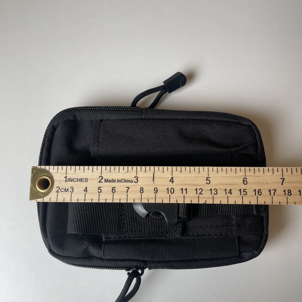 Unbranded MOLLE Small Utility Pouch - Black