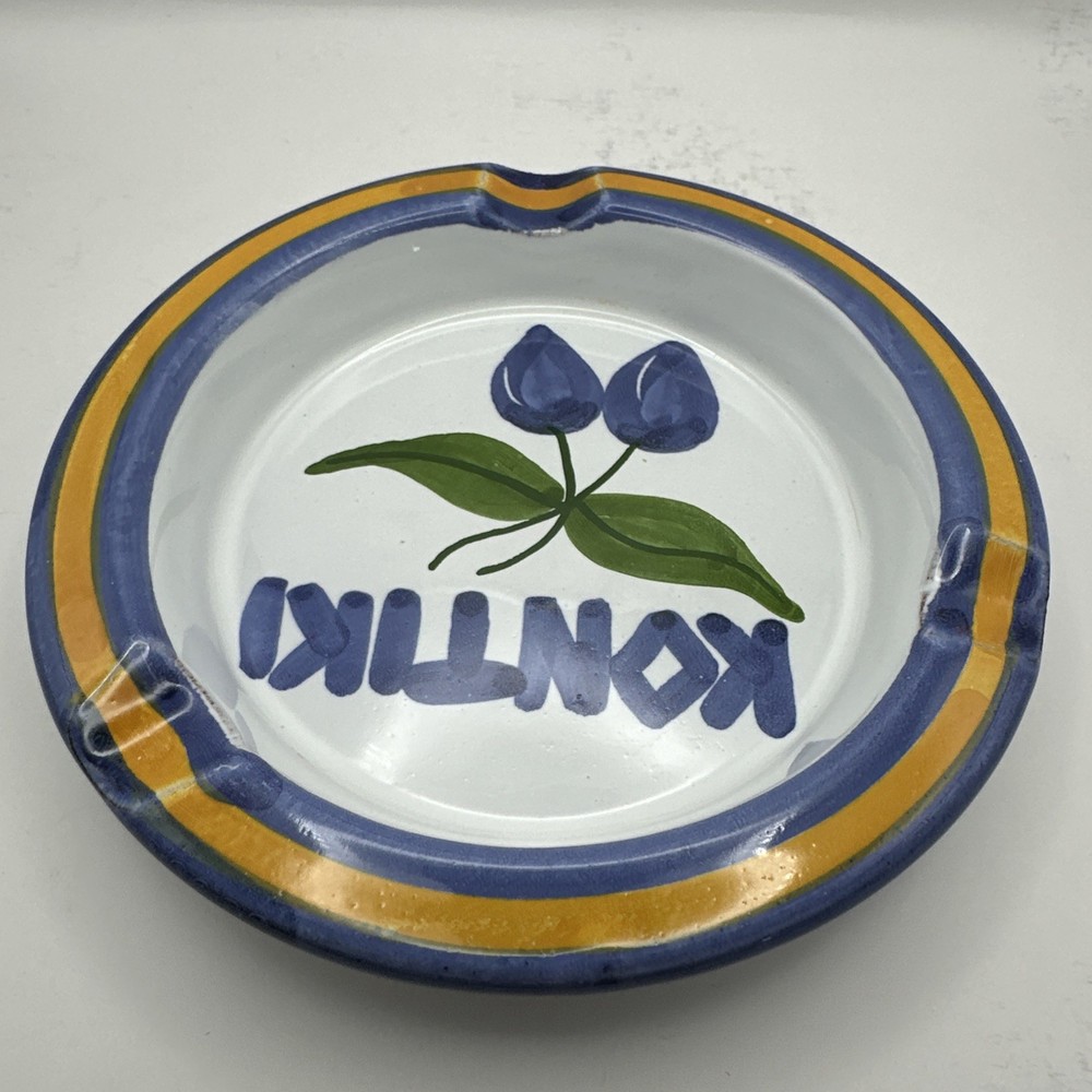 Red Clay Ceramic Ashtray / Trinket Dish