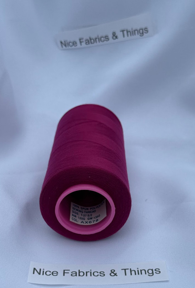 50 Spools - Red AX678 Multi Purpose Sewing Thread