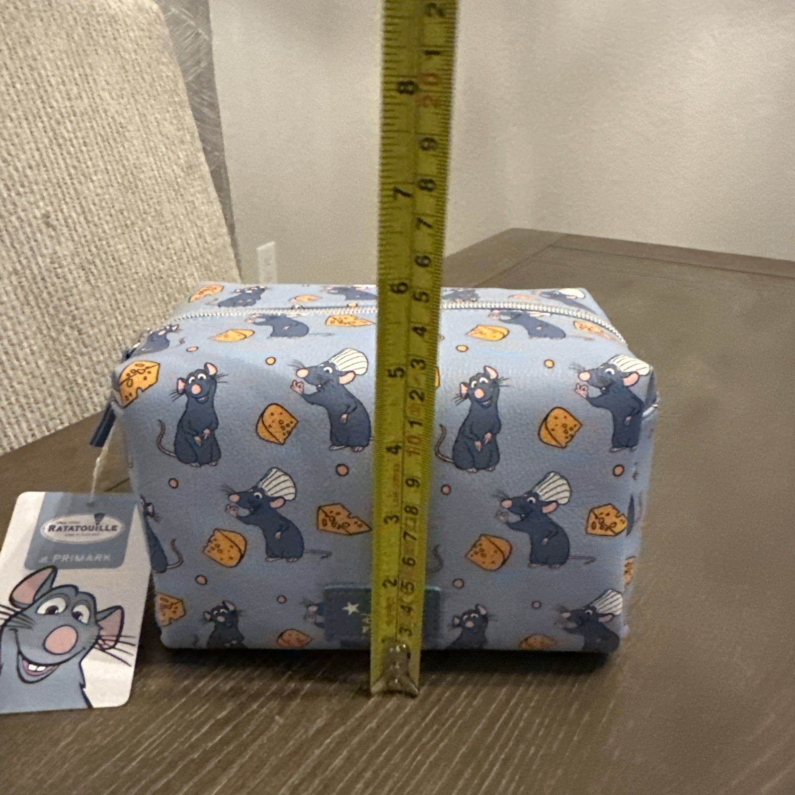 NWT Disney Pixar Ratatouille X Primark Cosmetic Makeup Accessories Bag
