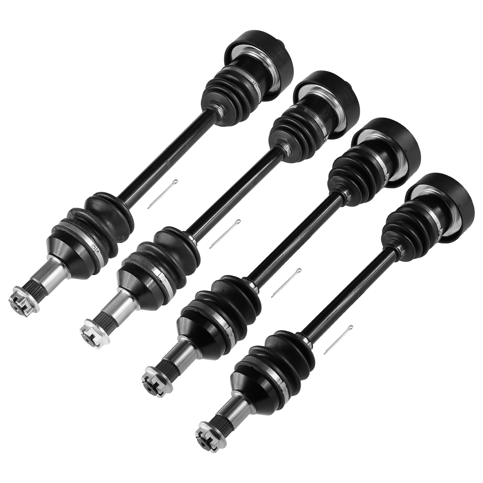 Front & Rear Complete CV Joint Axles For Arctic Cat 700 4X4 2007-14 Left & Right
