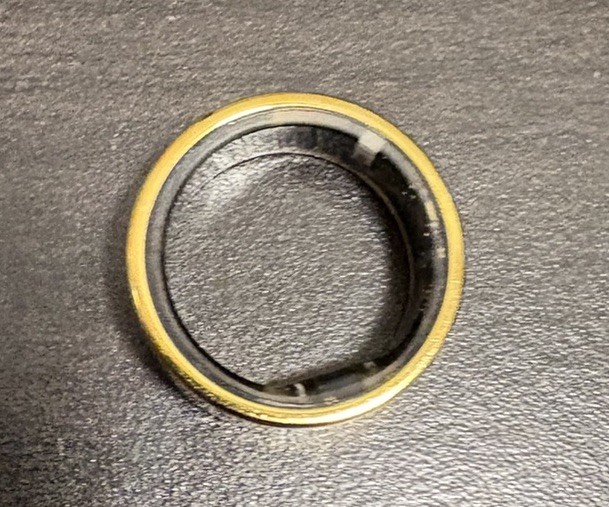 Ultrahuman AIR Size 7 Smart Ring - Bionic Gold