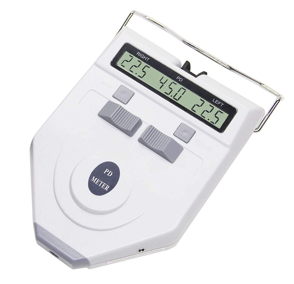 Digital PD Ruler Pupillometer P.D. Meter Optometry Tools Double Power Supply