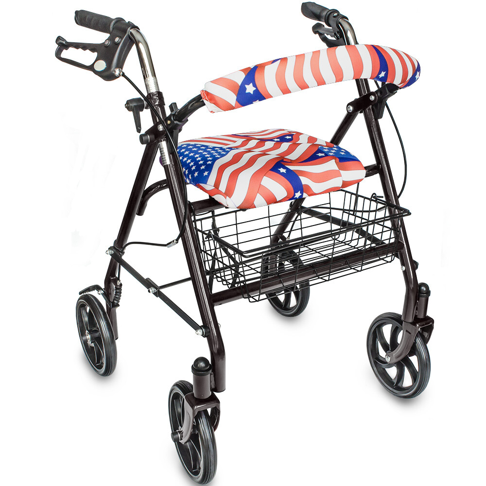 Universal Rollator Walker Seat and Backrest Covers