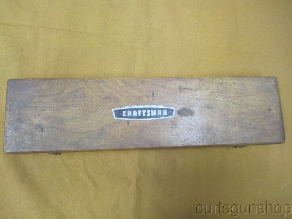 Craftsman Depth Micrometer, One Inch Rod & 5-7" Rods