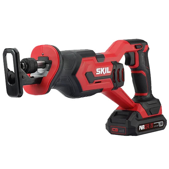 20V Cordless LED Reciprocating Saw Tool Less Blade Variable Spd Trigger RS582901