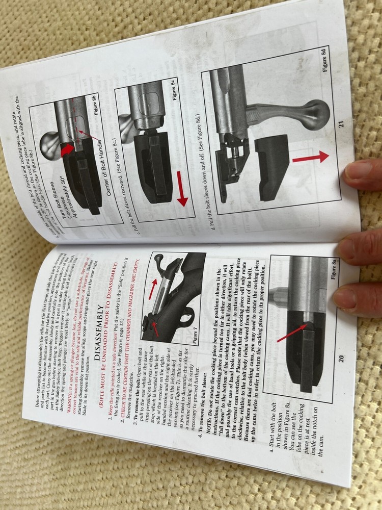 Roger Americal Rifle Instruction Manual