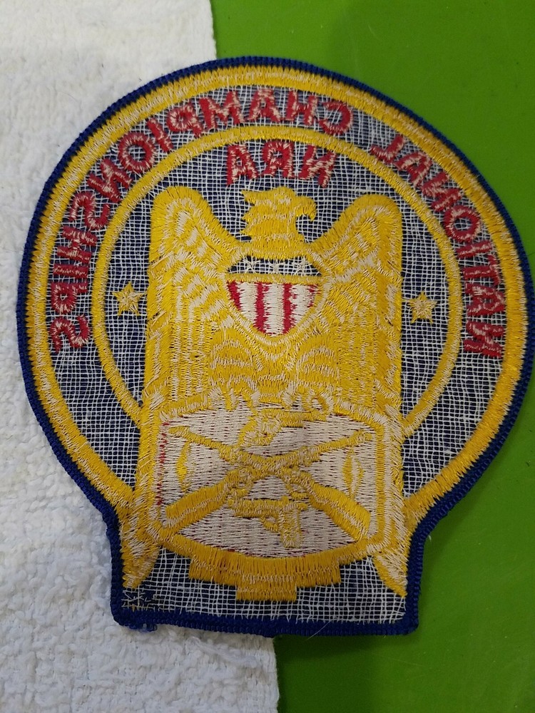 NRA National Championships 1965 ish patch 5"