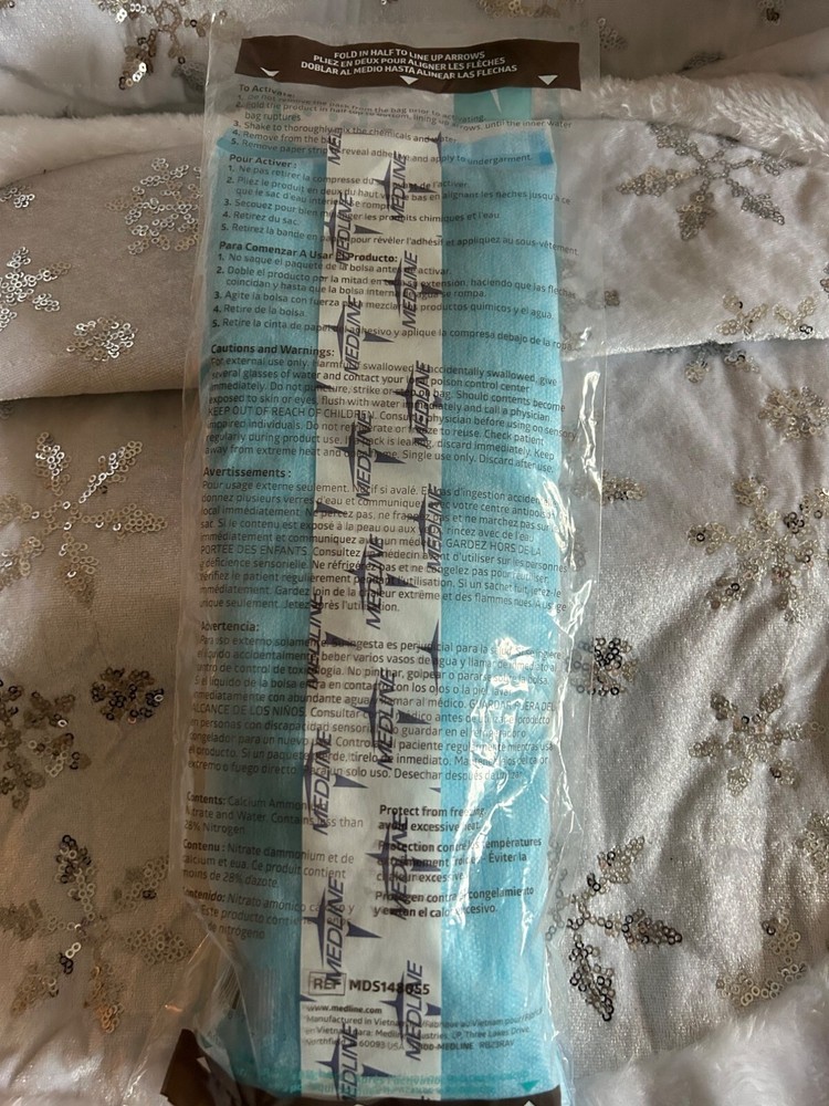 Deluxe Perineal Cold Pack With Adhesive Strip For Secure Placement X Long