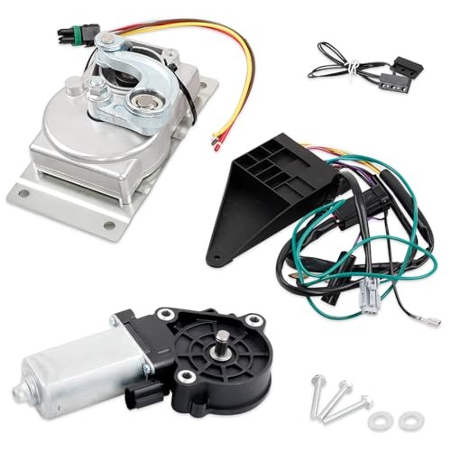 RV Step Motor Conversion Kit Gear Box Linkage+Motor+Electric Step Control Unit