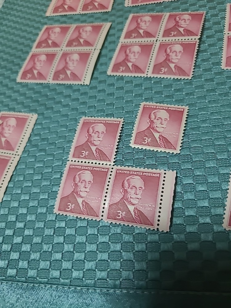 36 THREE CENT STAMPS