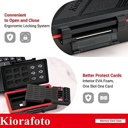 58 Slots TF Micro SD MSD Memory Card Case Holder Water for 58 Micro SD