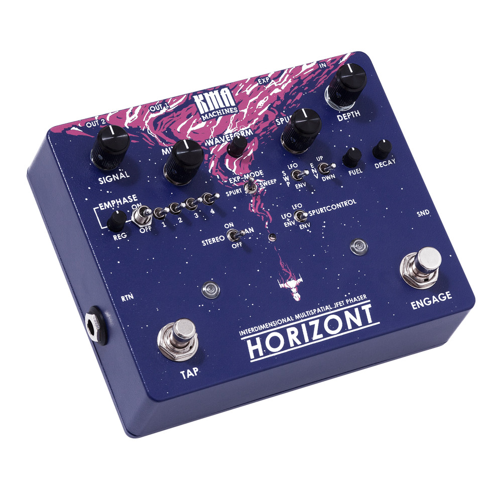 KMA Machines Horizont Stereo Phaser Pedal