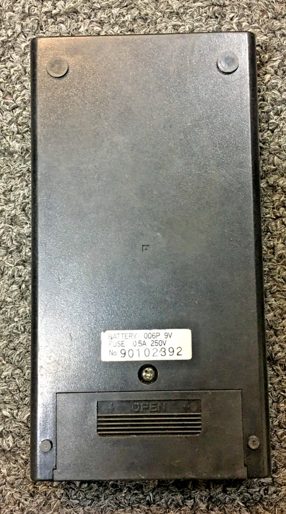 TIF 250 Digital Inductive Tach/ Dwell Multimeter WITH Case, USA, UNTESTED