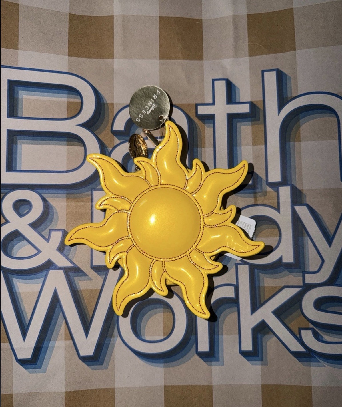 Bath & Body Works Disney Princess Rapunzel Sun Coin Purse