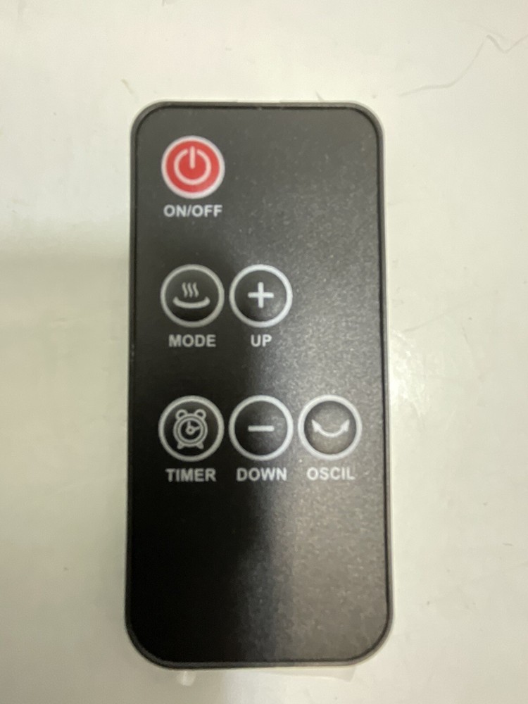 Westpointe Ceramic Heater Remote Control With Instruction Manual