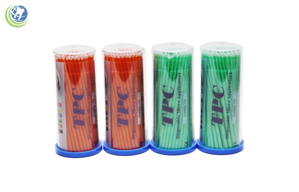 Dental Disposable Micro Applicators Brush Bendable Size Regular 400PCS