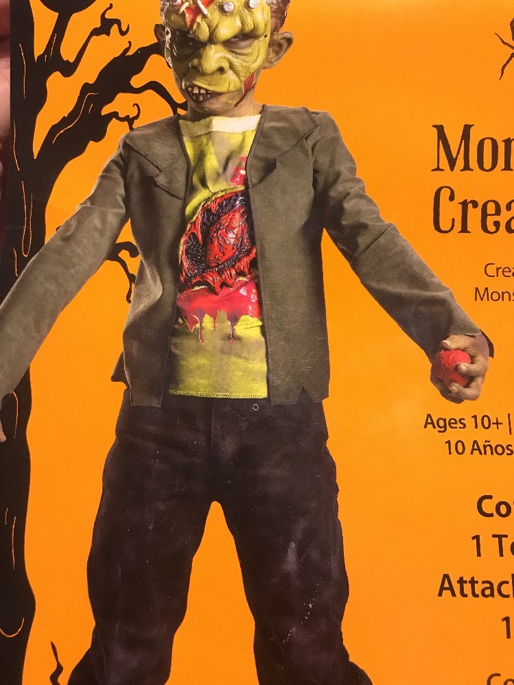 Monster Creation Costume Boy L(10-12)
