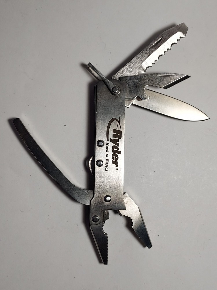 Multi Tool advertising Ryder + Nylon Pouch - Pliers, Blade