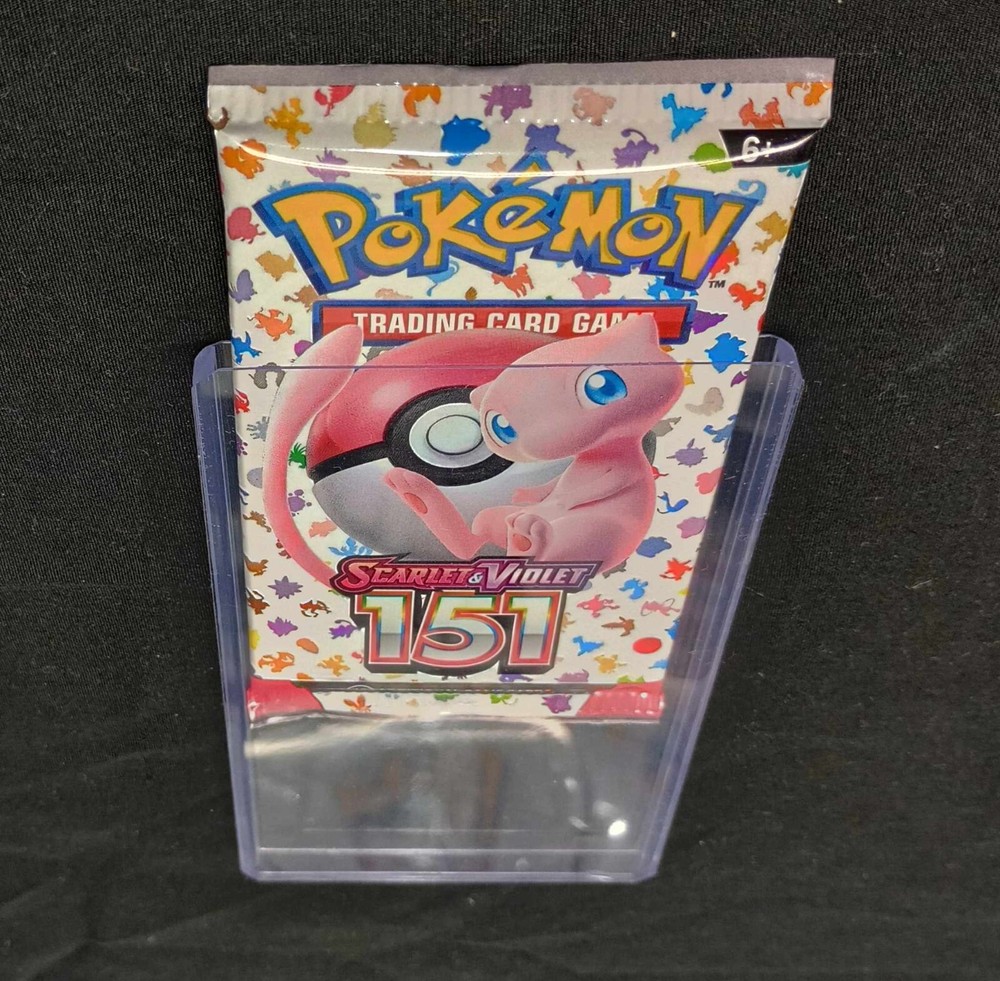 CUSTOM TOP LOADERS POKEMON BOOSTER PACK DISPLAY PROTECTOR (10 TOP LOADER/ PACK)