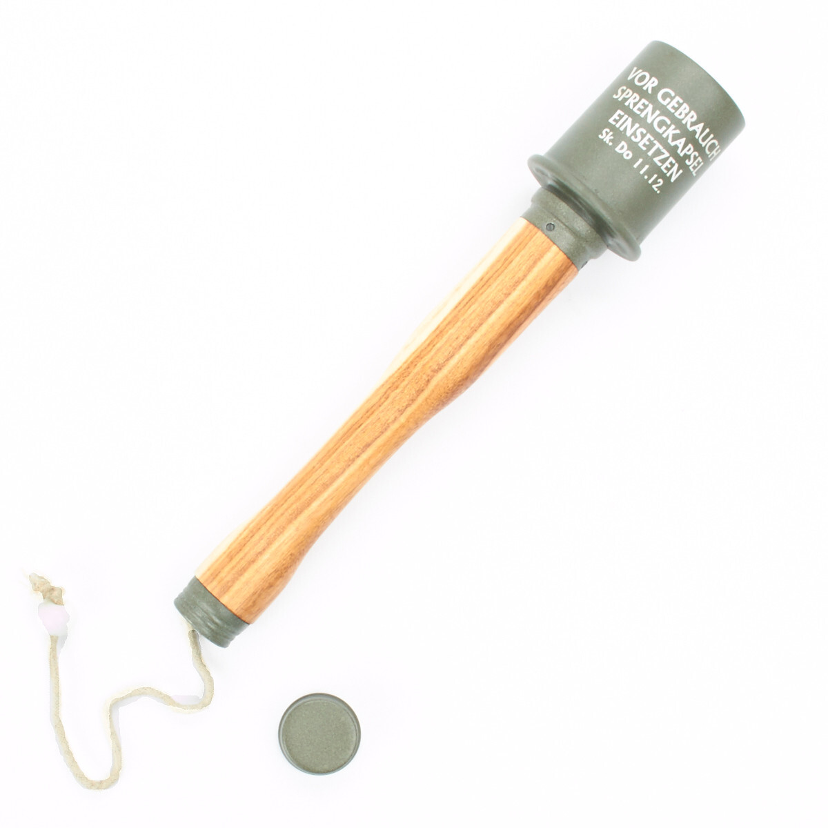 German WWII Reproduction Inert M24 Stick Grenade - Novelty Decoration Toy