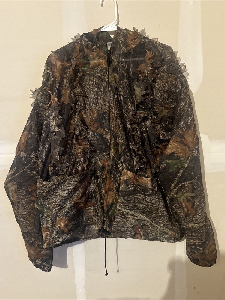 Vintage Underbrush Leaf Lightweight Jacket Size 2X/3X