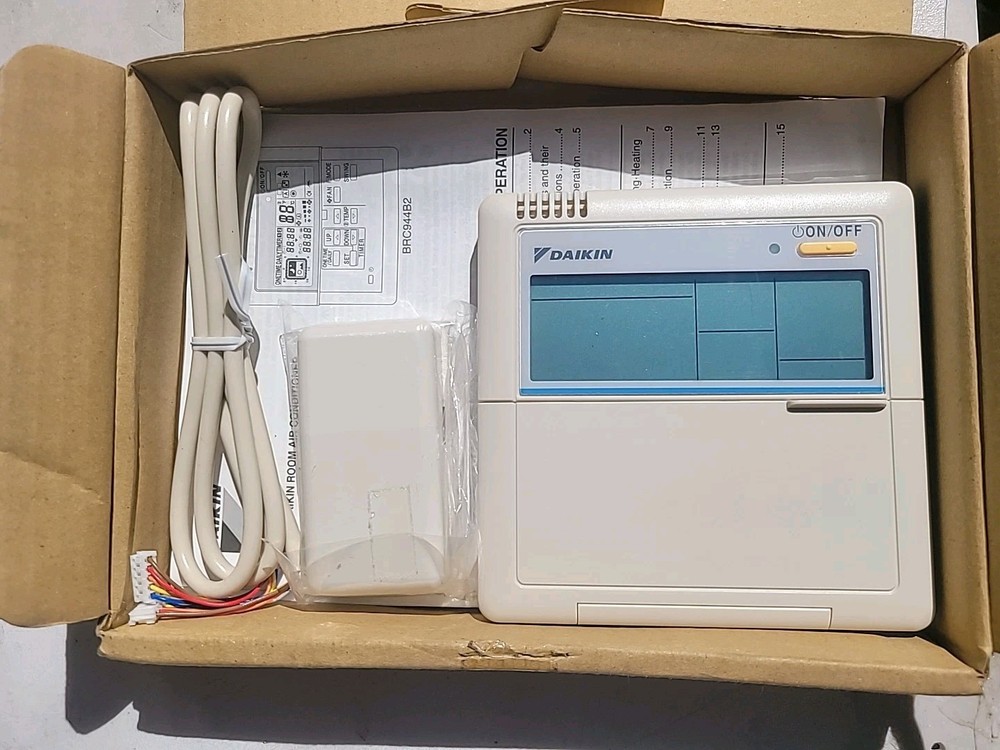 New DAIKIN Remote Controller BRC944B2 with Remote Controller Cable 