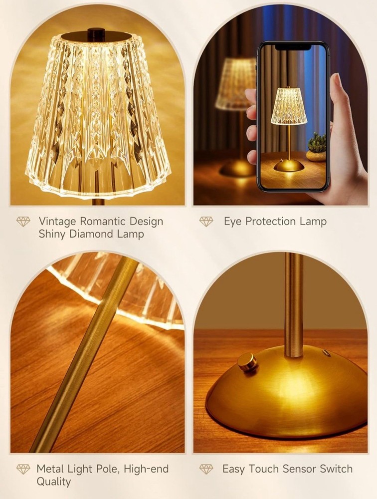 Night lamp bedroom table