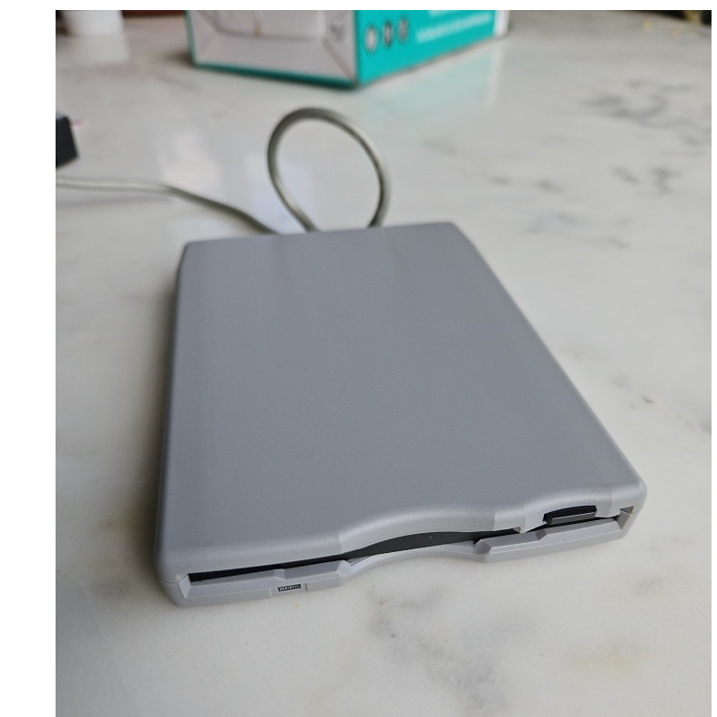 SmartDisk FDUSB-TM2 External USB 3.5" Floppy Drive Gray
