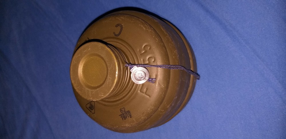 Original NOS German gas mask filter FE55