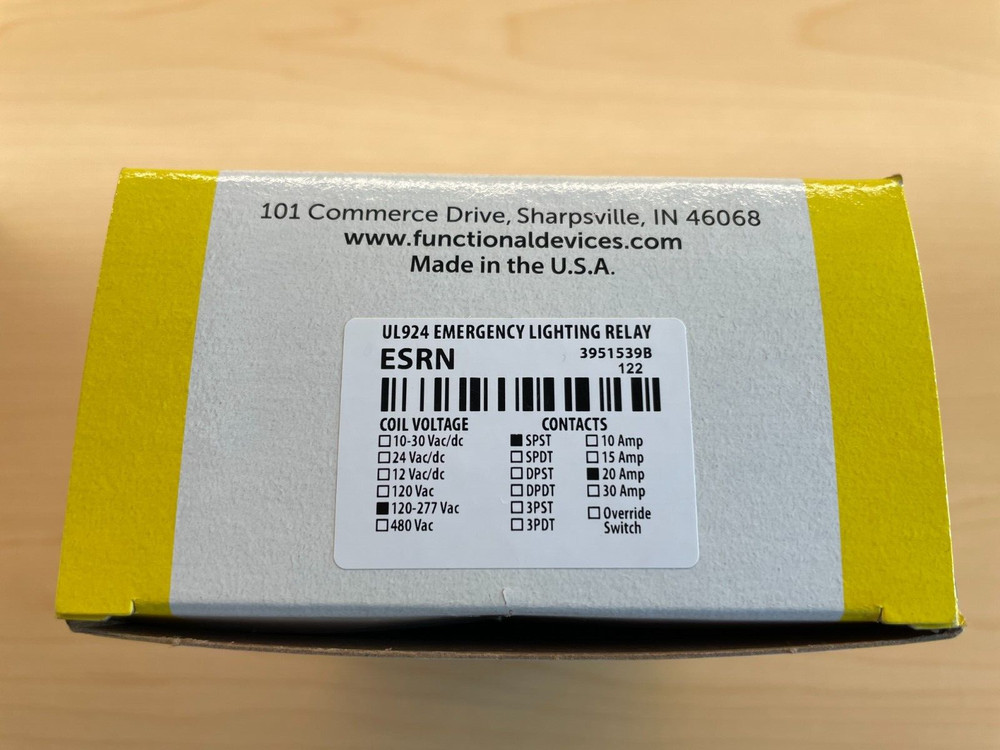 NEW RIB LIGHTING CONTROLS ESRN