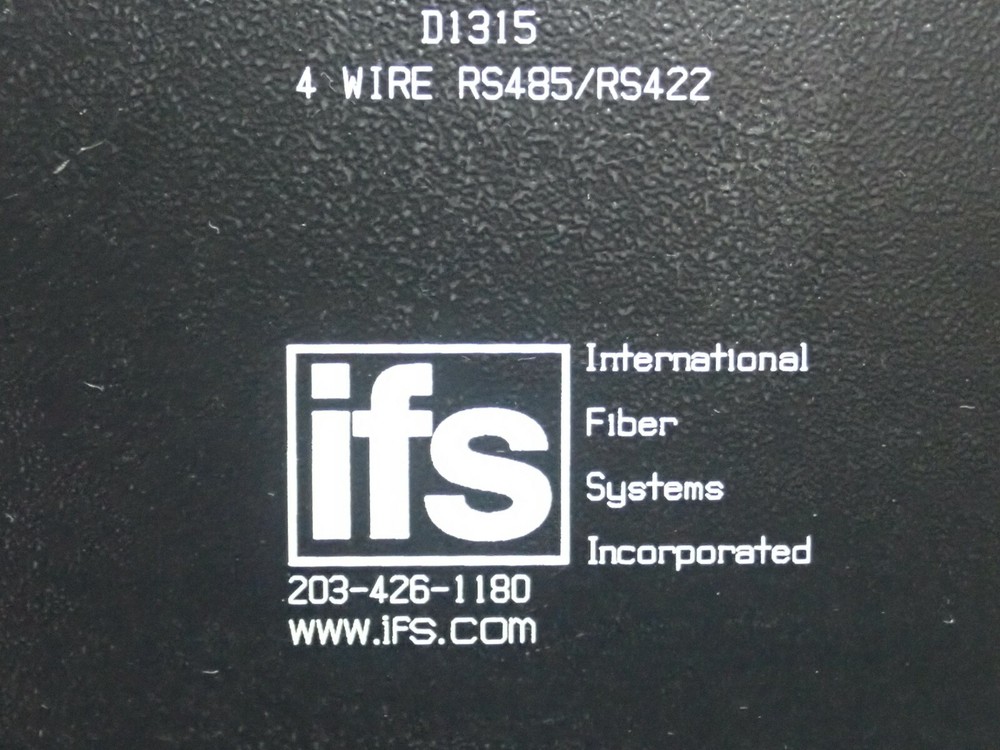 IFS D1315 4 WIRE RS485/RS422 TRANSCEIVER