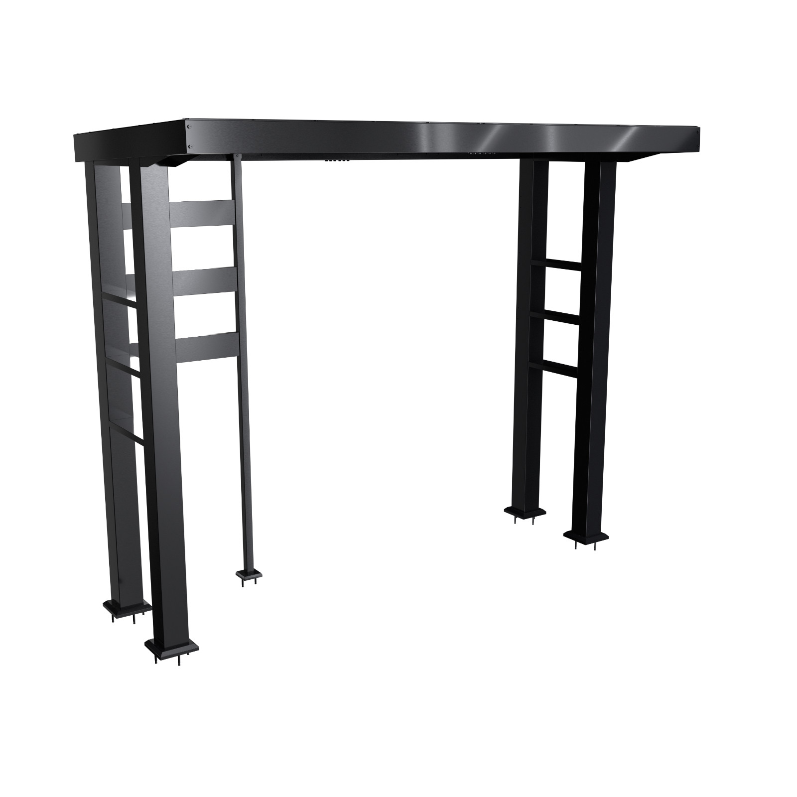 108" 6-Burner 85K BTU Stainless Steel Gas Outdoor Barbecue Island Kitchen Island