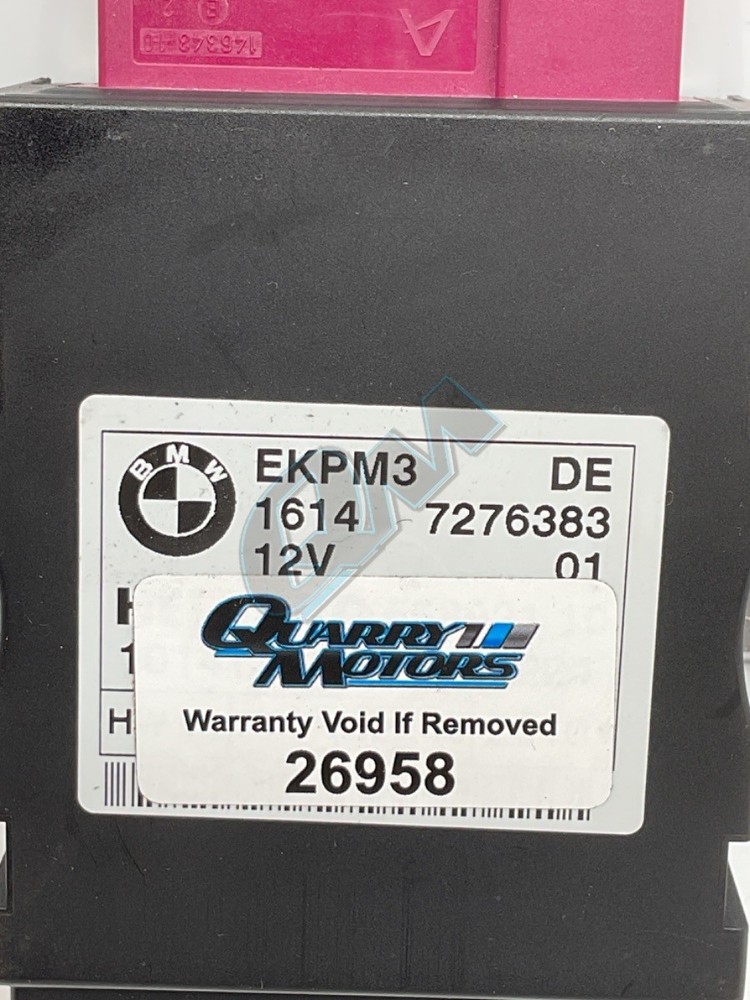 BMW Fuel Pump Control ECU EKPM3 1 3 Series E81 E82 E90 E92 E91 E93 E70 7276383