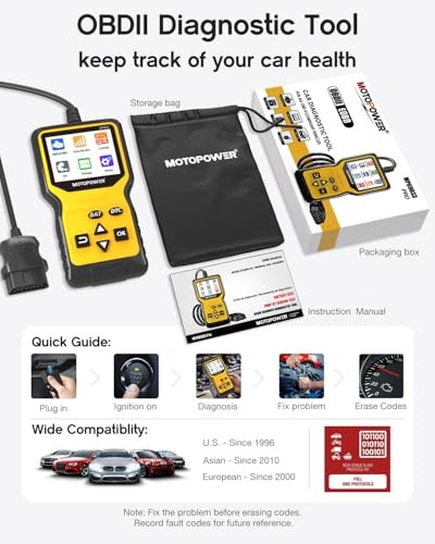 MP69033 Pro OBD2 Scanner Code Reader Check Engine Fault Light Diagnostic Scan