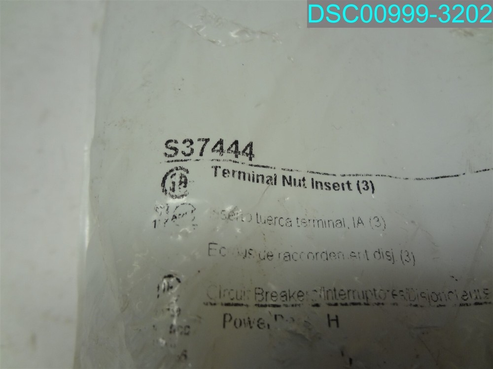 QTY=3-Pk: Terminal Nut Insert Kit S37444