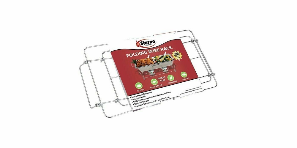 Sterno Pop-Up Chafer Rack