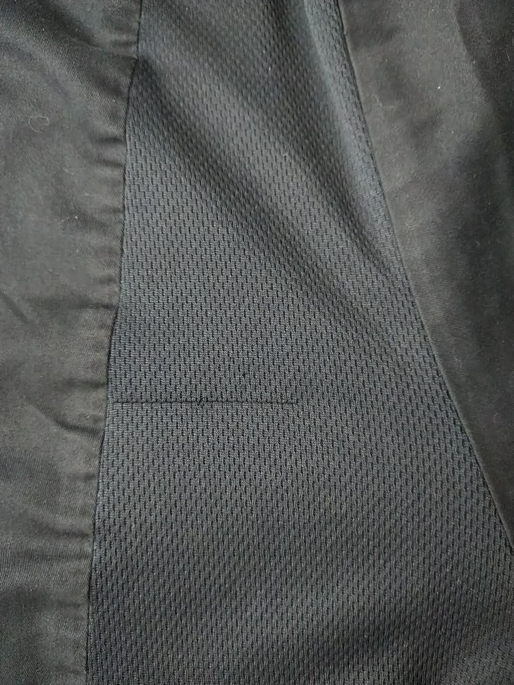 Chef Code Jacket Unisex 2XL Black Short Sleeve Pockets Stretch Comfort