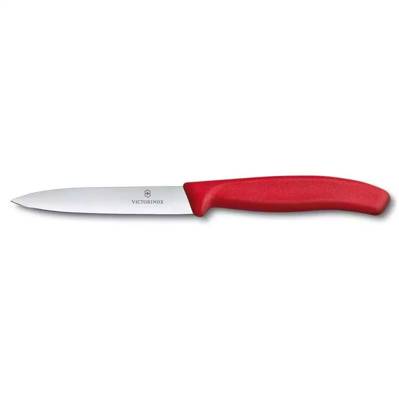 Genuine VICTORINOX Swiss Made 8cm Classic Paring Knife with Pointed Tip Red!