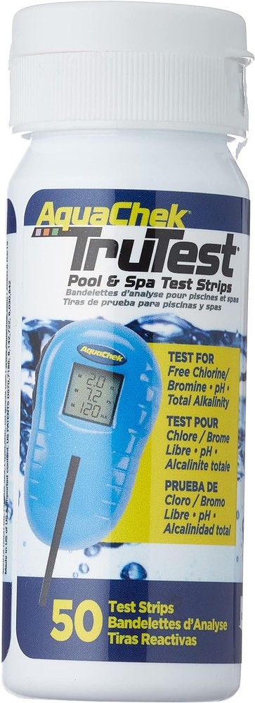 AquaChek TruTest Test Strips 50 Count for Digital Pool Spa Reader