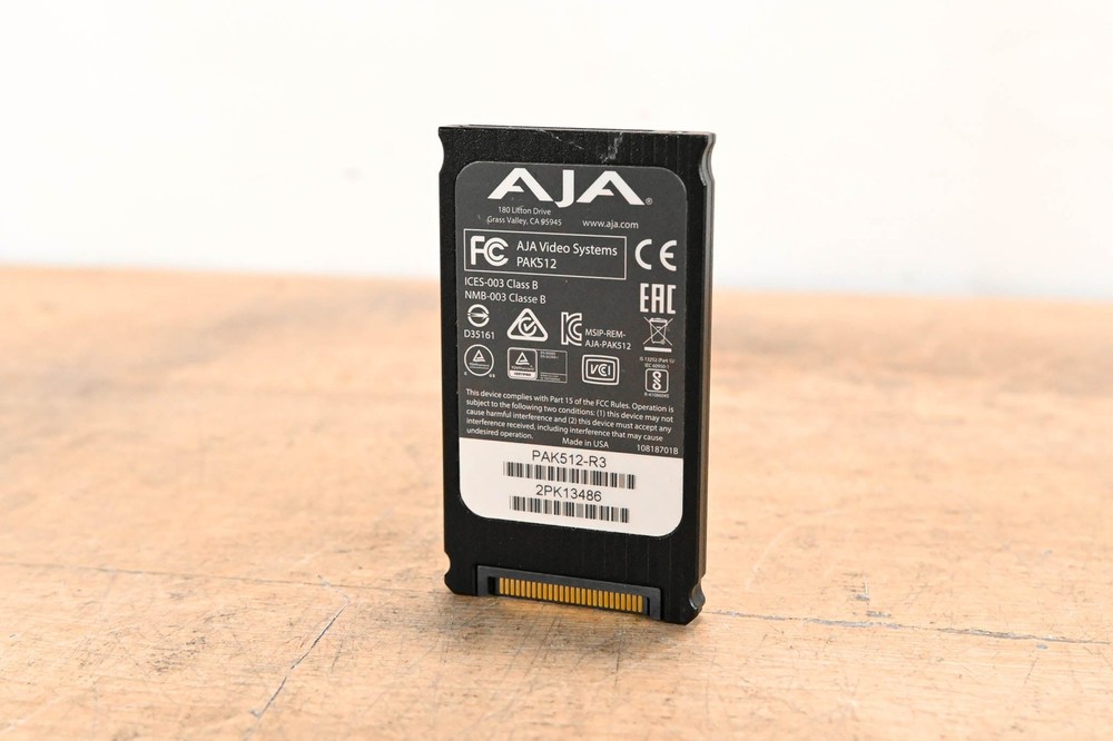 AJA PAK512 SSD Module for Ki Pro Systems CG01WET